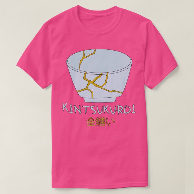 Camiseta Kintsugi Kintsukuroi 3 (Frente do Design)