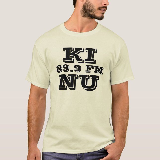 Camiseta KINU, 89,9 Fm (Frente)