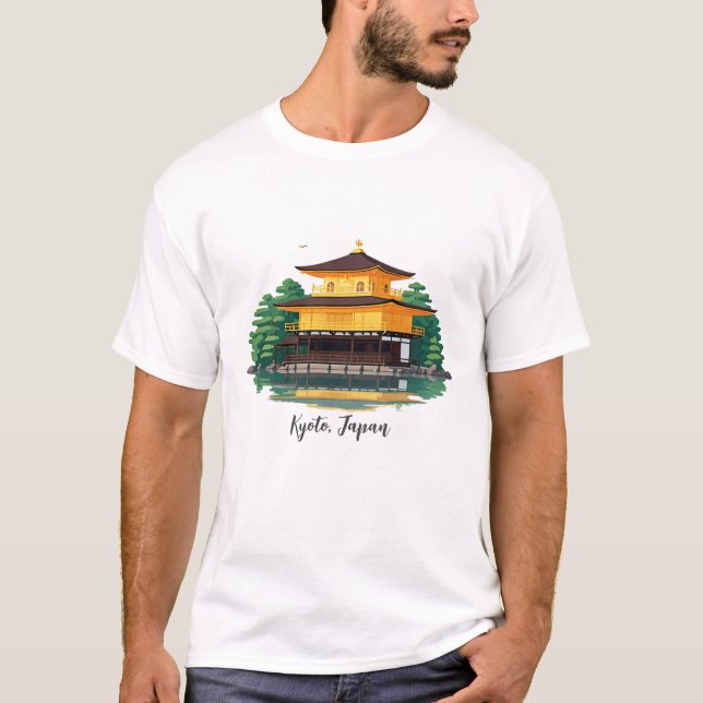 Camiseta Kioto Japão Kinkakuji (Frente)
