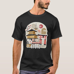 Camiseta Kioto - Japão - Ouro Kinkatsuji - Pavilhão