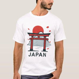 Camiseta Kioto Japão Torii Gate T-Shirt | Viagem japonês