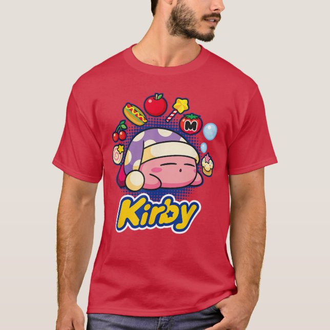 Camiseta Kirby Sleeping Dreaming About Manyasty Littlerinke (Frente)