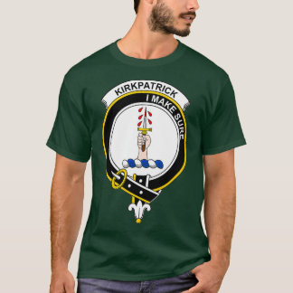 Camiseta Kirkpatrick Casaco da Guarda Familiar de Armas