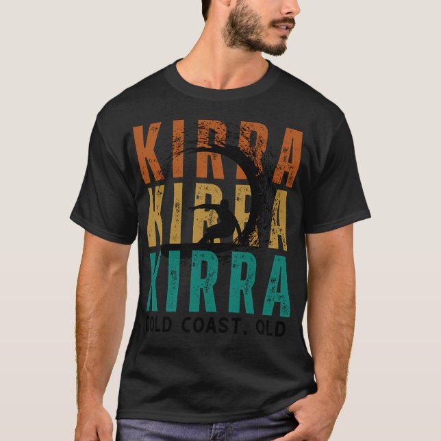 Camiseta Kirra Dourado Coast Qld (Frente)