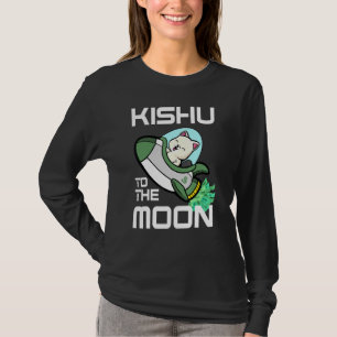 Camiseta Kishu Para A Moon Crypto Kishu Inu Coin