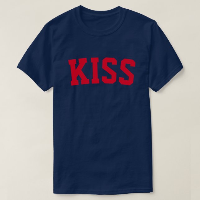 Camiseta Kiss (Frente do Design)