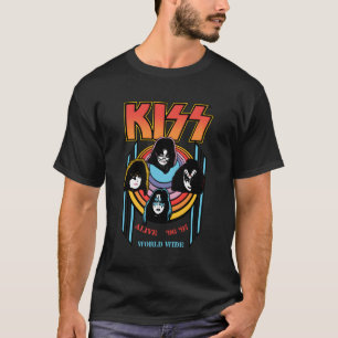 Camiseta Kiss Alive no mundo inteiro