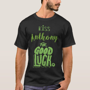Camiseta Kiss Anthony Para Boa Sorte St Patricks
