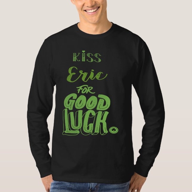 Camiseta Kiss Eric For Good Luck  St Patricks (Frente)