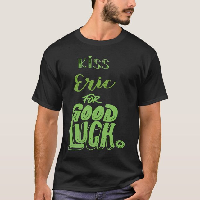 Camiseta Kiss Eric For Good Luck  St Patricks (Frente)