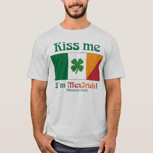 Camiseta kiss_me_MexIrish