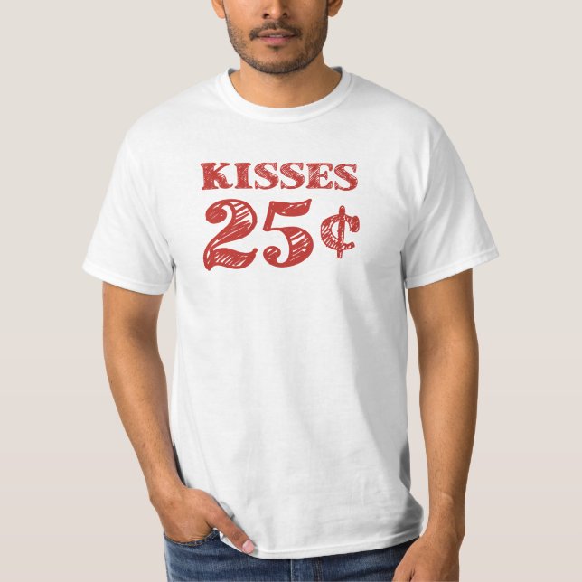 Camiseta Kisses 25 Centavos (Frente)