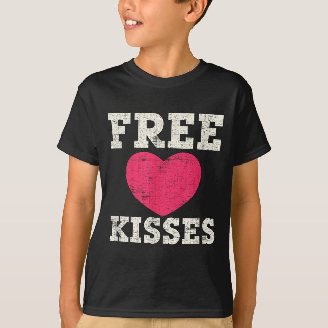 Camiseta Kisses Valentine  (Frente)