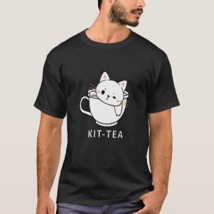 Camiseta Kit Chá Gato Fofo E Gato Chá 2