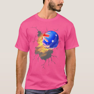 Camiseta Kit Cricket da Austrália