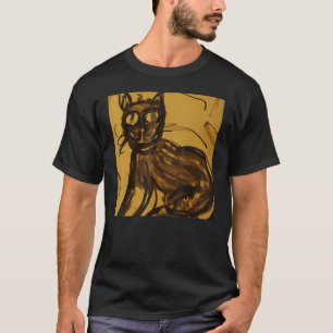 Camiseta Kit de arte gato maluco pun 1 do gatinho