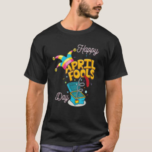 Camiseta Kit de brincadeiras do Dia da Mentira 1º de abril
