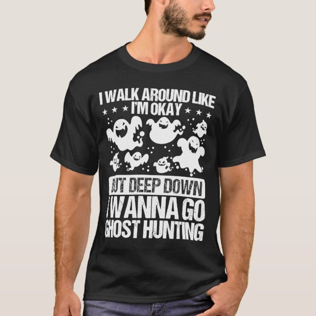 Camiseta Kit de Caça a Fantasmas Câmera de Caça a Fantasmas (Frente)