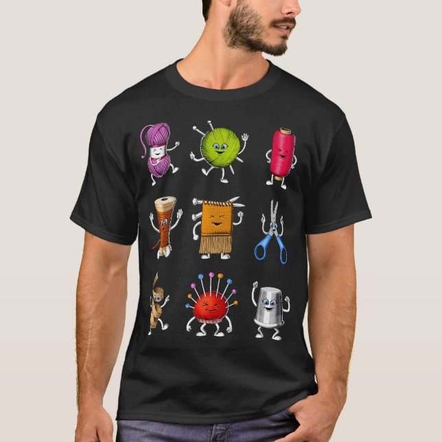 Camiseta Kit de Crochê (Frente)