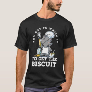 Camiseta Kit de Ditado de Culinária Gatinho Gato Fofo Chef
