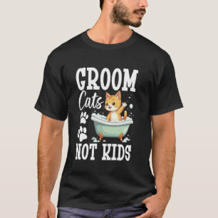 Camiseta Kit de Higiene para Gatos Estilista de Gatinhos La