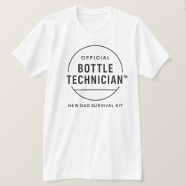 Camiseta Kit de Sobrevivência do Novo Pai Técnico de Mamade