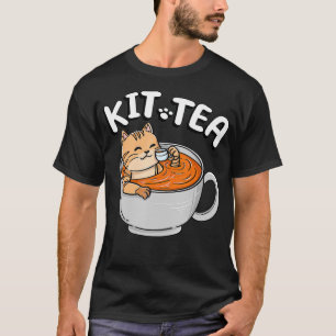 Camiseta KIT Engraçado Gatinho Gatinho Gatinho Gatinho Tea