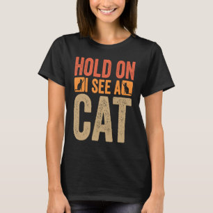 Camiseta Kit Gato com Dito Sarcástico Segurem que Eu Vejo u