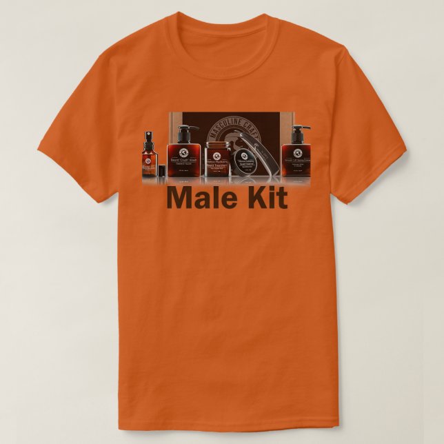 Camiseta Kit masculino (Frente do Design)