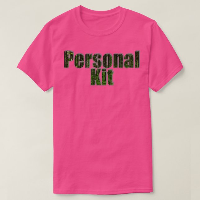 Camiseta Kit pessoal (Frente do Design)