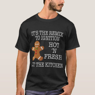 Camiseta Kit Quente Fresco de Pão de Natal