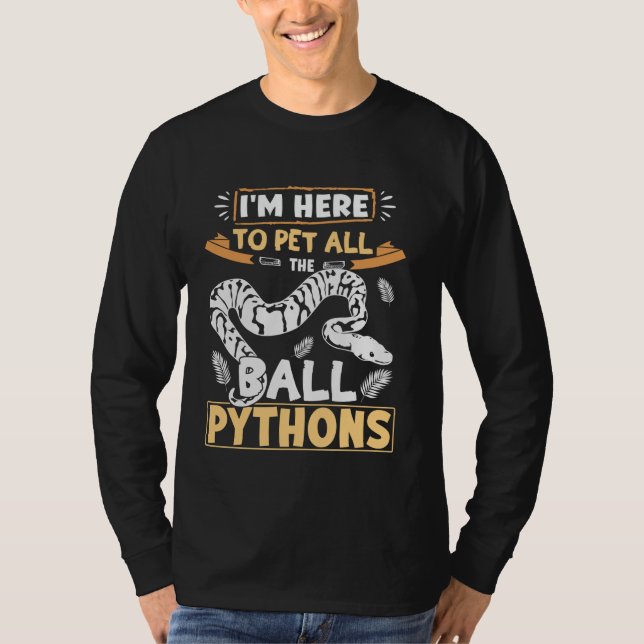 Camiseta Kit Real Python Starter Oculta X-Large Kids Ball P (Frente)