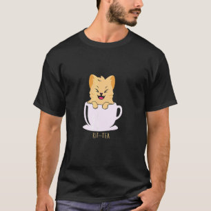 Camiseta Kit Tea Cat Café Chá