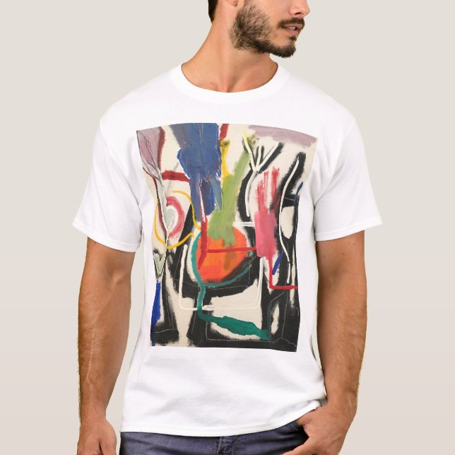 Camiseta Kitchen Abstrato Paint Jeff Hankamer Artjunkhaus (Frente)