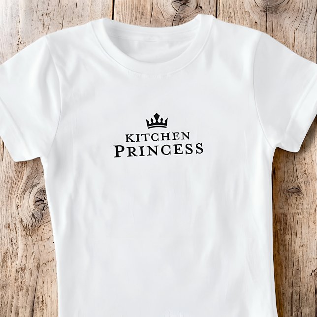 Camiseta Kitchen Princess Pickleball Cute Crown Gift (Criador carregado)