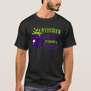 Camiseta Kitchen Witring Up Magic Chef Cozinhar Hallo