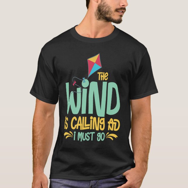 Camiseta Kite Flying Beginner Wind Stunt Kite Quotes (Frente)
