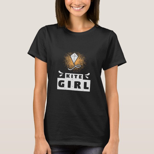Camiseta Kite Flying Hobby Kites Flyer Gift (Frente)