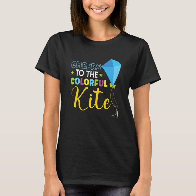 Camiseta Kite Flying Kite Fan For Fite Flying  1 (Frente)