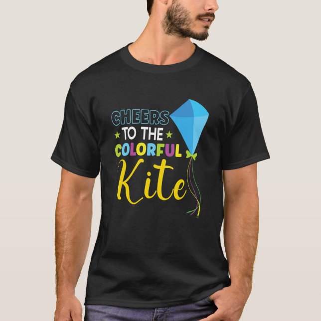 Camiseta Kite Flying Kite Fan For Fite Flying  1 (Frente)