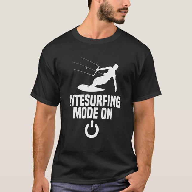 Camiseta Kite Learning Modo Kitesurfing (Frente)