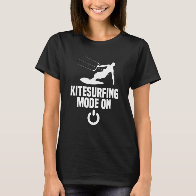 Camiseta Kite Learning Modo Kitesurfing (Frente)