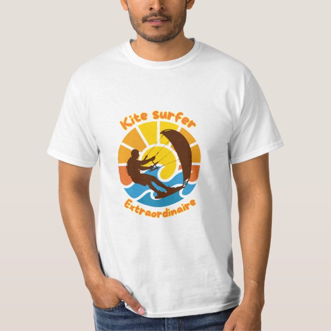 Camiseta Kite Surfer Extraordinaire (Frente)