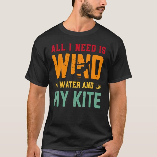 Camiseta Kite Surfing (Frente)