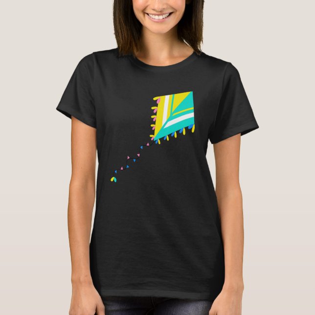 Camiseta Kite Voadora Kite Voadora Vagando Kites 2 (Frente)