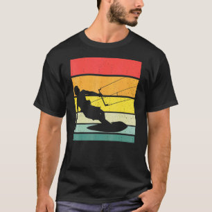 Camiseta Kiteboard Vintage Retro Kitesurfing Ki