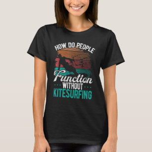 Camiseta Kiteboarder Vintage Kitesurfer Retro Kite Kiteboar