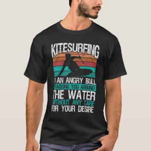 Camiseta Kiteboarder Vintage Kitesurfing Kites