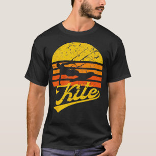 Camiseta Kitesurf Gift Kite Surfing Retro Kite Boeing