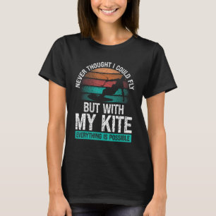 Camiseta Kitesurfer Kite Vintage Kiteboarder Kitesurfing Re